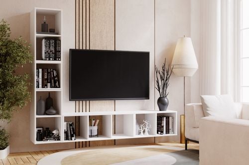 Regał modułowy MODUS biały 3x1 na Arena.pl