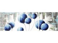 60CM 50CM OBRAZ ŚCIENNY ABSTRAKCYJNE DMUCHAWCE DRUK PŁÓTNO