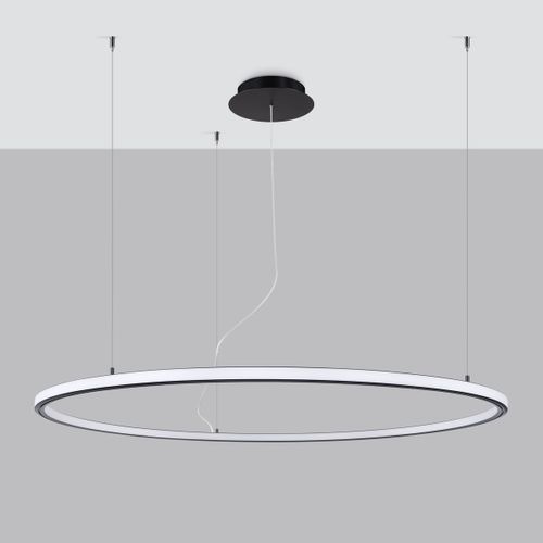 Żyrandol RISA 120 czarny LED 3000K na Arena.pl