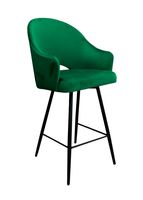 Krzesło barowe Velvet czarna podstawa MG25