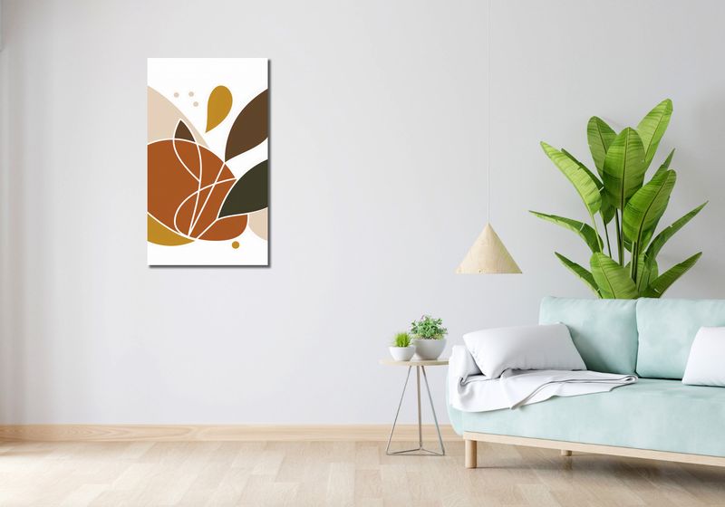 Obraz 50x90cm Organiczna Kasacja zdjęcie 2