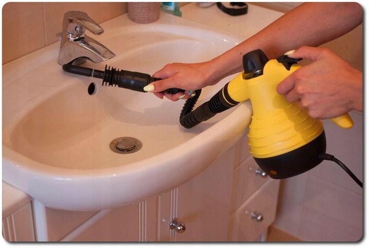 PAROWNICA na PLUSKWY Myjka Parowa Czyścik Ciśnieniowy 1050W 115 stopni zdjęcie 16