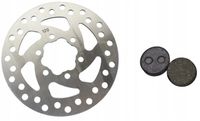 Tarcza hamulcowa + klocki Motus Scooty 8.5