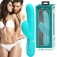 Wibrator do pochwy ze stymulatorem łechtaczki. Bezprzewodowy. Sex gadżet