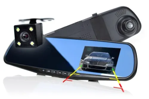 Wideorejestrator lusterko wsteczne microSD GRATIS na Arena.pl