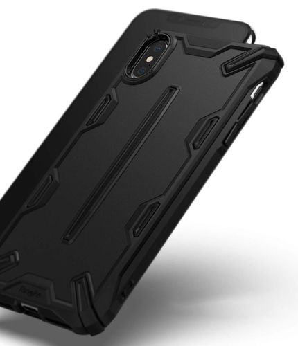 Etui Ringke Dual-X do iPhone XS Max czarne na Arena.pl