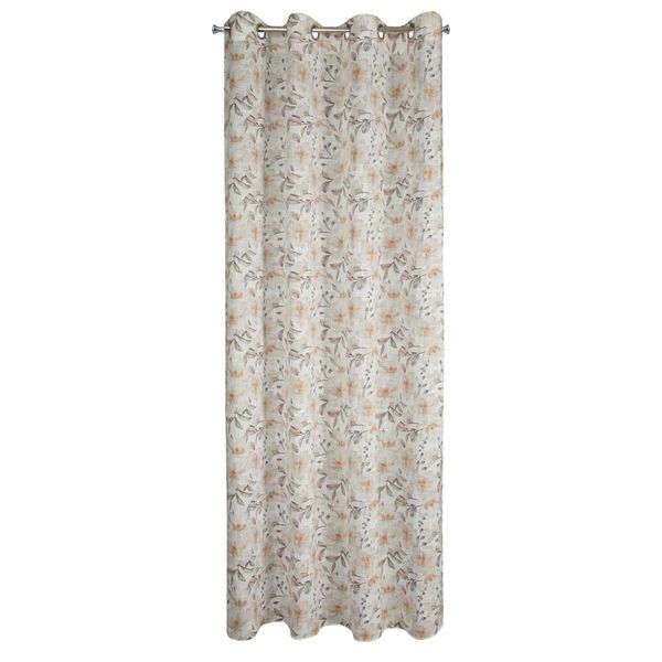 Zasłona gotowa na przelotkach AMARA Eurofirany naturalny zdjęcie 3