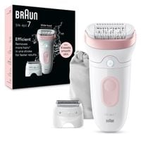 Depilator bezprzewodowy Braun Silk-Epil SE7-030 Akumulatorowy Pęsety Etui