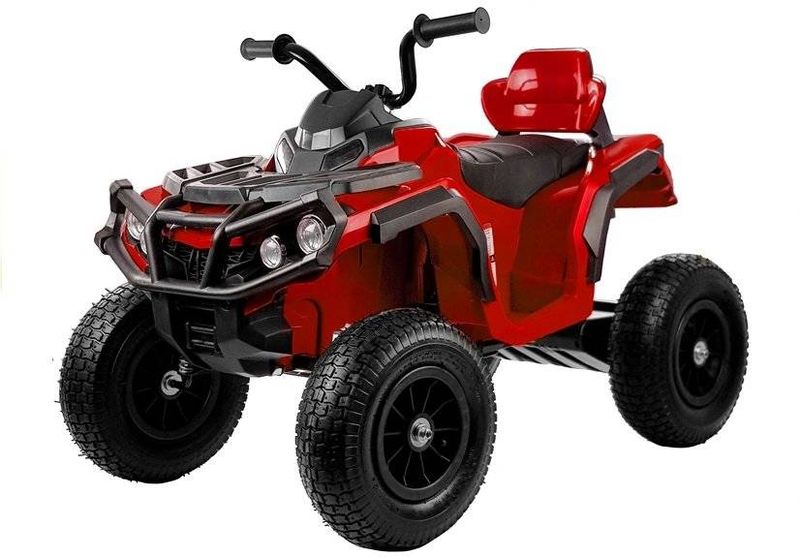 Quad na Akumulator BDM0906 Pompowane Koła Czerwony zdjęcie 2