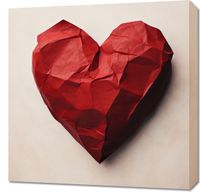 Obraz 60x60cm Kreślone Serce