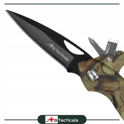 MULTITOOL Nóż karabińczyk wielofunkcyjny 6w1 śrubokręt zbijak SURVIVAL na Arena.pl