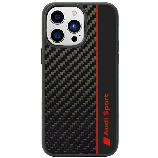 Etui Audi do iPhone 14 Pro, Czarny zdjęcie 1