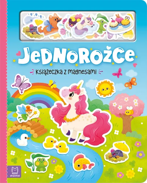 Jednorożce. Książeczka z magnesami zdjęcie 1