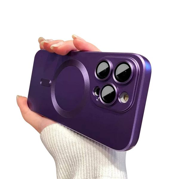 Etui Iphone 13 Pro Soft Magsafe Fioletowe zdjęcie 1