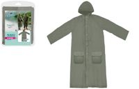 Płaszcz przeciwdeszczowy dla dorosłych Classic uniwersalny one size khaki
