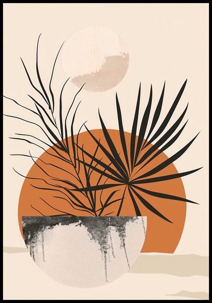 Plakat 68x98cm Palmowy Zachód zdjęcie 2