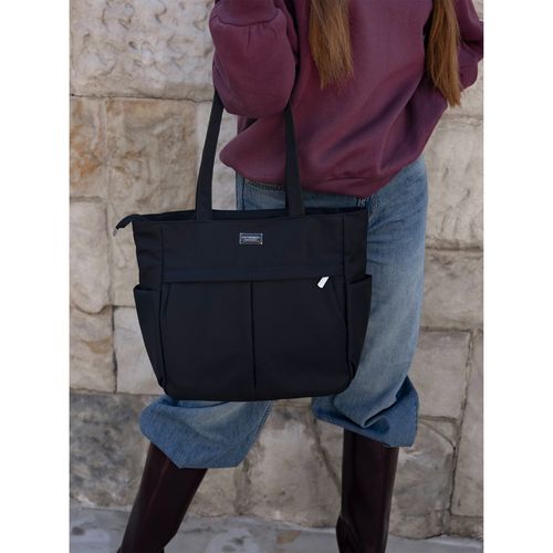 modna torba shopper a4 w czarnym kolorze - peterson na Arena.pl