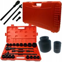 Zestaw kluczy nasadowych 21 el. 3/4 19-50 mm Nasadki Walizka