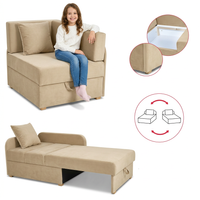 Łóżko dziecięce sofa kanapa beżowy jasny 3 długości Denis Family Meble