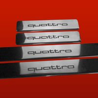 Listwa progowa AUDI A4 B6 QUATTRO Stal nierdzewna 304 połysk 4szt