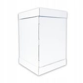 Karton pudełko na wysoki tort pietrowy 24,5x24,5x30 cm MOCNE OPAKOWANIE