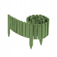 Obrzeże Trawnikowe Palisada Ogrodowa Drewniana Płotek Ogrodowy 20 x 200 cm