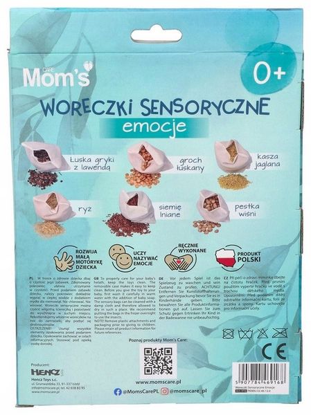 MOM'S Woreczki sensoryczne gimnastyczne Emocje zdjęcie 3