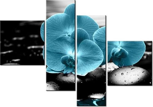 100 70CM OBRAZ 4 ELEM STORCZYK KAMIENIE DRUK PŁÓTNO RAMA na Arena.pl