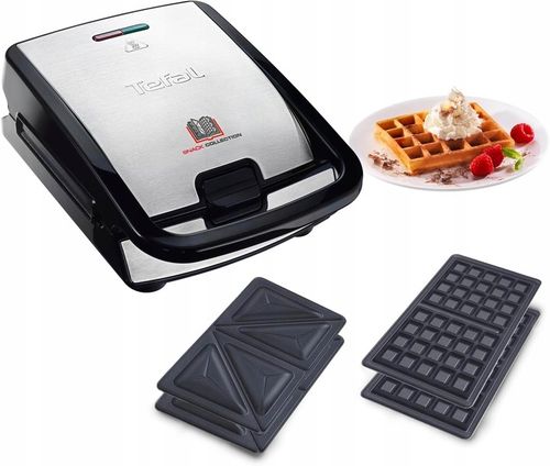 OPIEKACZ TOSTER GOFROWNICA TEFAL SW852D12 700W Snack Collection na Arena.pl