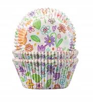 FOREMKI PAPIEROWE MUFFINKI BABECZKI KWIAT MIX 60x
