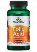 SWANSON KWAS FOLIOWY 800mg 250kaps