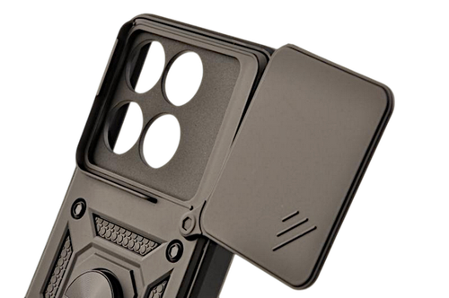 Pancerne etui Armor z osłoną aparatów do Motorola Edge 60 Fusion czarny na Arena.pl