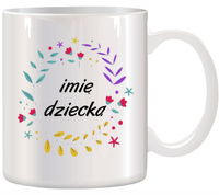 KUBEK Z NADRUKIEM PREZENT DLA CHŁOPCA DZIEWCZYNKI DZIECKA URODZINY WZORY