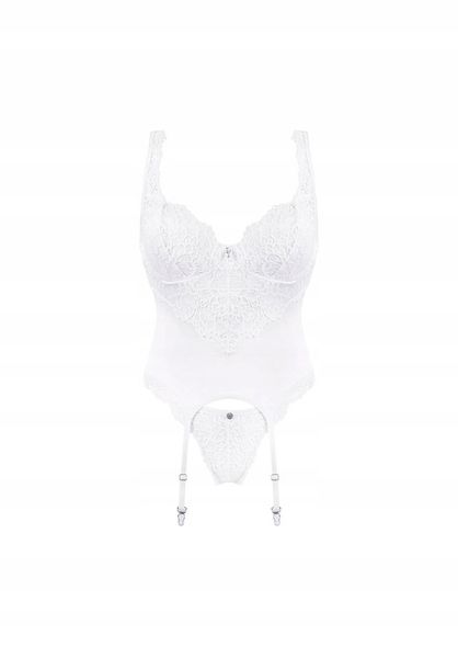 Bielizna-Amor Blanco gorset i stringi biały L/XL zdjęcie 12