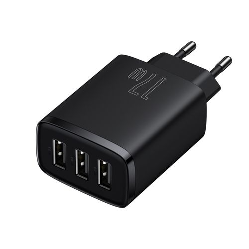 ładowarka sieciowa compact 3x usb 17w czarny na Arena.pl