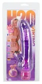 seven creations wibrator fioletowy tpe 23 cm - powierzchnia teksturowana