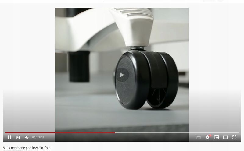 Mata ochronna 0,8mm 90x120cm clear zdjęcie 3