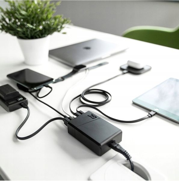 ŁADOWARKA SIECIOWA SZYBKA GC 52W 5x USB+ KABEL GC USB-A/LIGHTNING DO IPHONE zdjęcie 9