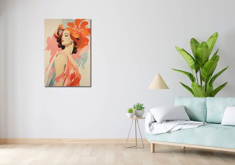 Obraz 60x90cm Kwiatowa Melodia zdjęcie 2