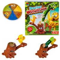 Gra Zręcznościowa Złap Robaczka Dzięcioł Robak Szalony Robaczek Tarcza