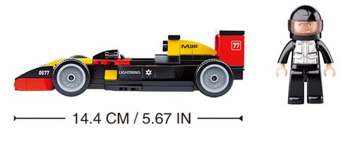 KLOCKI SLUBAN CC F1 Samochód wyścigowy 120 - B0677 na Arena.pl