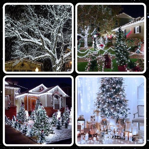 LAMPKI CHOINKOWE ŚWIĄTECZNE 1000LED ZEWNĘTRZNE WEWNĘTRZNE BIAŁE ZIMNE 68M na Arena.pl