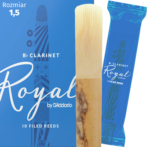 Stroik klarnet Bb 1,5 Rico ROYAL Daddario RCB1015 1 szt. na Arena.pl