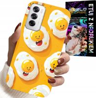 ETUI DO OPPO RENO12 PRO 5G - SŁODKIE UŚMIECHNIĘTE JAJKA CASE + FOLIA