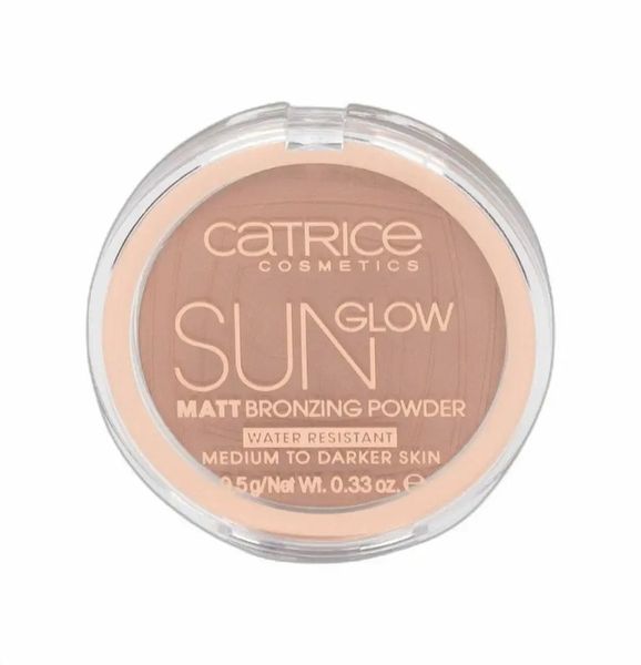 Catrice Sun Glow Matt bronzer matowy 035 Universal Bronze zdjęcie 3