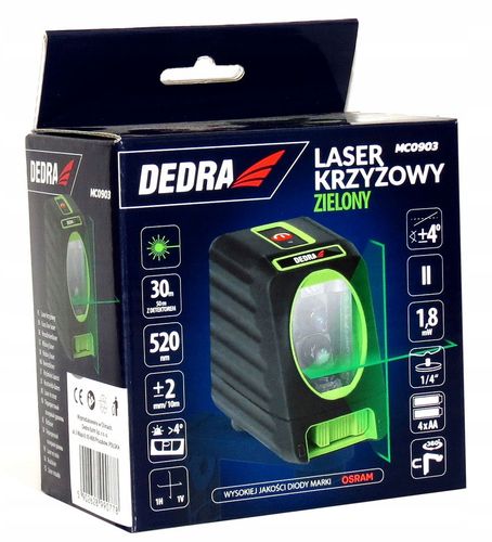 Laser krzyżowy DEDRA MC0903 na Arena.pl