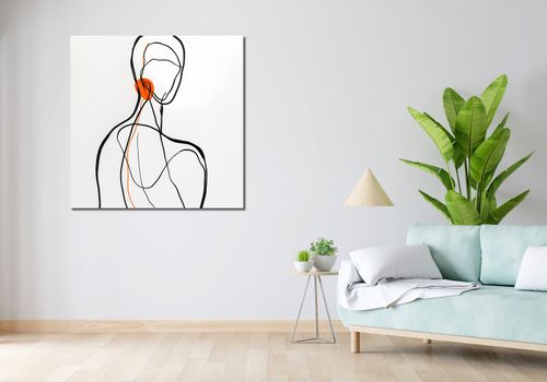 Obraz 100x100cm Pustka w Barwie na Arena.pl