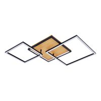 Lampa natynkowa Noris PLF-82738-38W-WO Italux LED 38W 3000K drewniany czarny