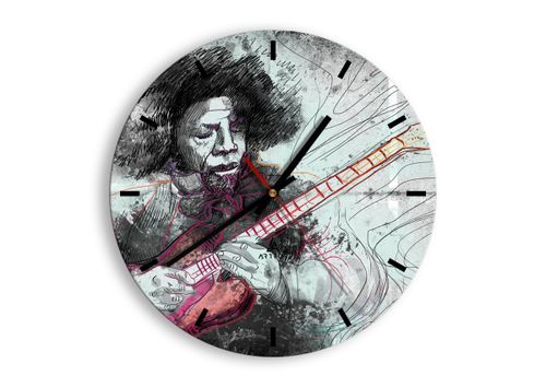 Zegar Ścienny - Gitara Muzyka  - 30X30 Cm - C3Ar30X30-2559 na Arena.pl