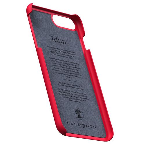Materiałowe etui iPhone 8 Plus 7 Plus 6s Plus 6 Plus (Red) na Arena.pl